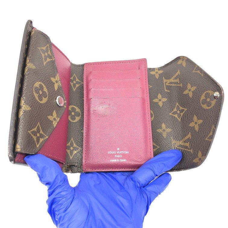 LOUIS　VUITTON　ルイ・ヴィトン　モノグラム×エピ　ポルトフォイユマルリーコンパクト　M60497　CA0174　二つ折り財布【CDAM7063】_画像5