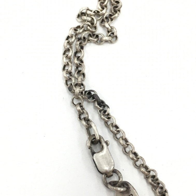 CHROME HEARTS クロムハーツ ロールチェーン 925 総重量5.1g【CDAM9031】の画像3