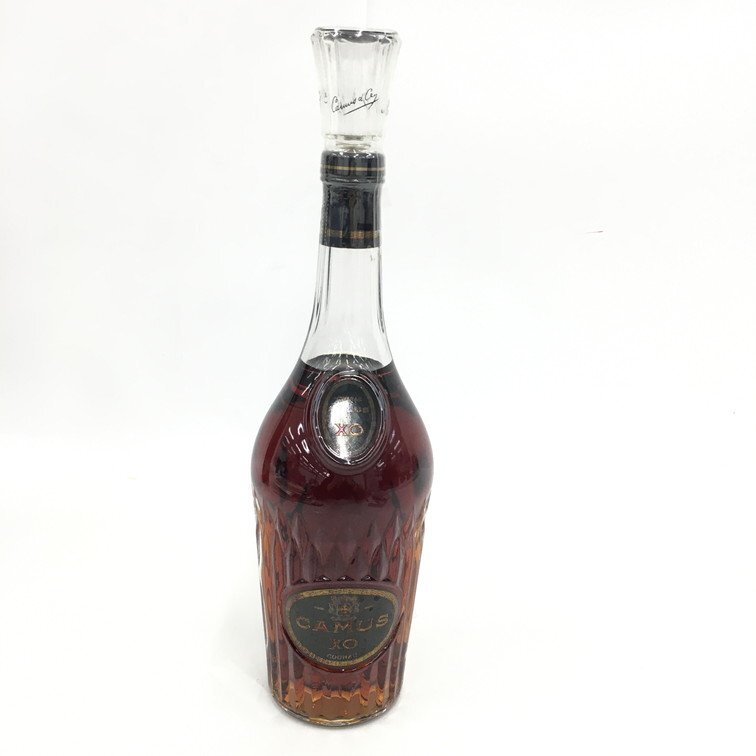 CAMUS Camus XO long neck cognac 700ml box attaching not yet . plug overseas sake [CDAN4009]