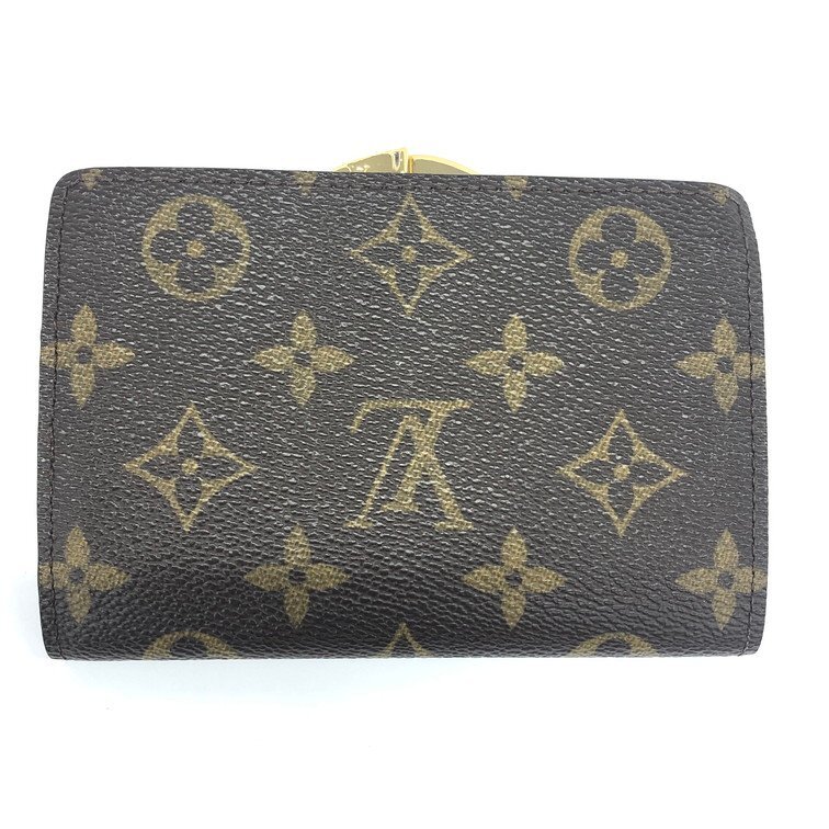 LOUIS VUITTON ルイ・ヴィトン モノグラム ポルトモネ・ビエ ヴィエノワ M61663/CA1015 二つ折り財布【CDAM7018】の画像2