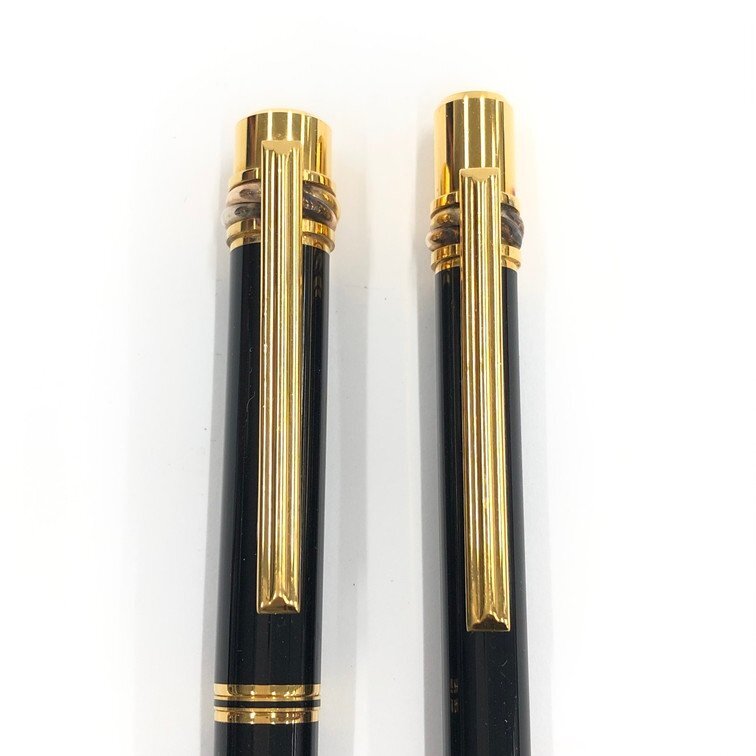 Cartier カルティエ ボールペン 万年筆 ペン先18K 2本セット【CDAN9018】の画像8