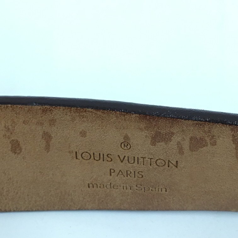 Louis Vuitton　ルイヴィトン　ダミエ　サンチュールキャレ　ベルト　M6803/LB1021【CDAN4057】_画像5