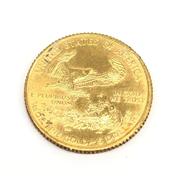 K22 アメリカ イーグル金貨 1/10oz 1995 総重量3.1g【CDAI7093】の画像1