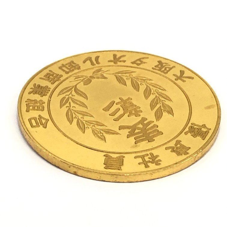 K24 純金メダル 会社名入り 総重量19.4g【CDAI7084】の画像6