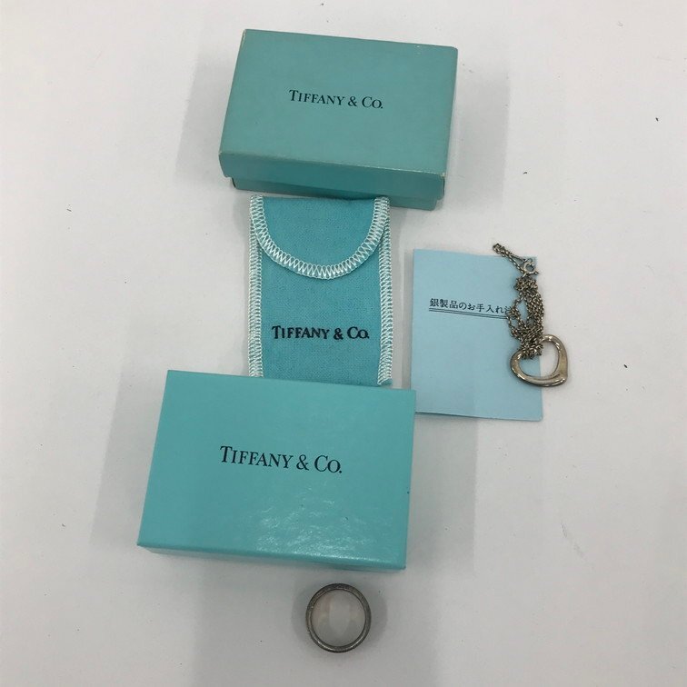 Tiffany&Co. ティファニー SV925 リング ネックレス ペンダントトップ 6点おまとめセット 総重量25.5g【CDAO9057】の画像2