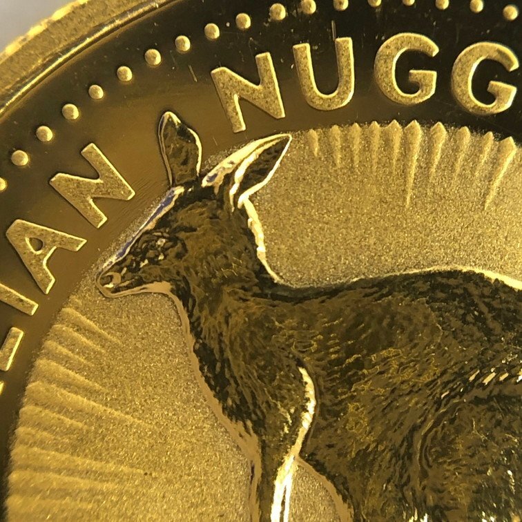 K24IG オーストラリア カンガルー金貨 1/10oz 1994 総重量3.1g【CDAL7100】の画像7