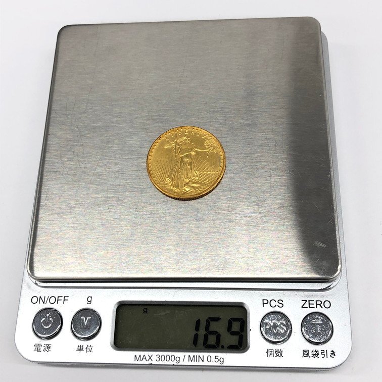 K22 アメリカ リバティ イーグル金貨 1/2oz 総重量16.9ｇ【CDAM0002】の画像7