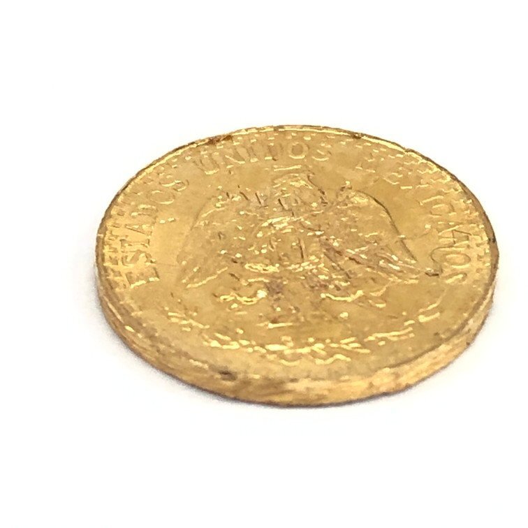 K21.6 メキシコ 2ペソ金貨 総重量1.6g【CDAI7074】の画像6