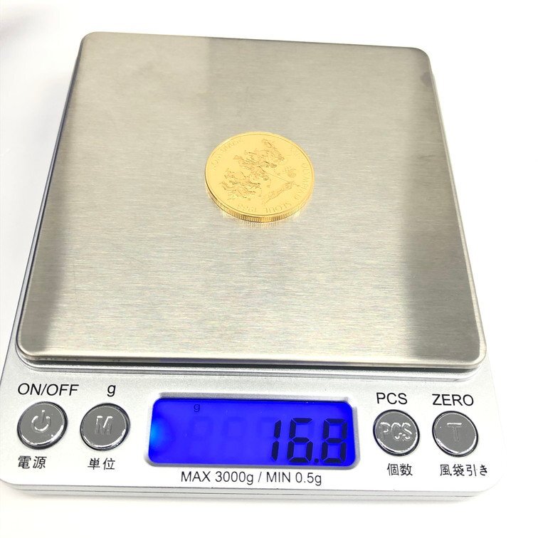 K22 ソウルオリンピック記念 25000ウォン金貨 総重量16.8g【CDAI7075】の画像8