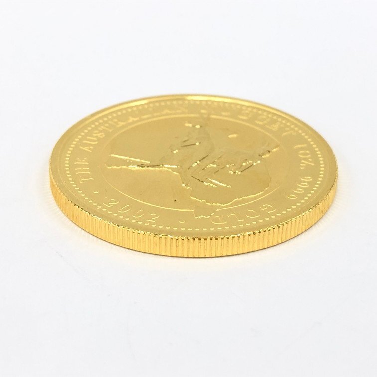 K24IG オーストラリア ナゲット カンガルー金貨 1oz 総重量31.1ｇ【CDAL6021】の画像3