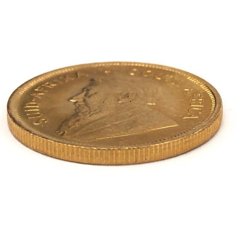 K22 南アフリカ クルーガーランド金貨 1/4oz 総重量8.5ｇ【CDAM0019】の画像3
