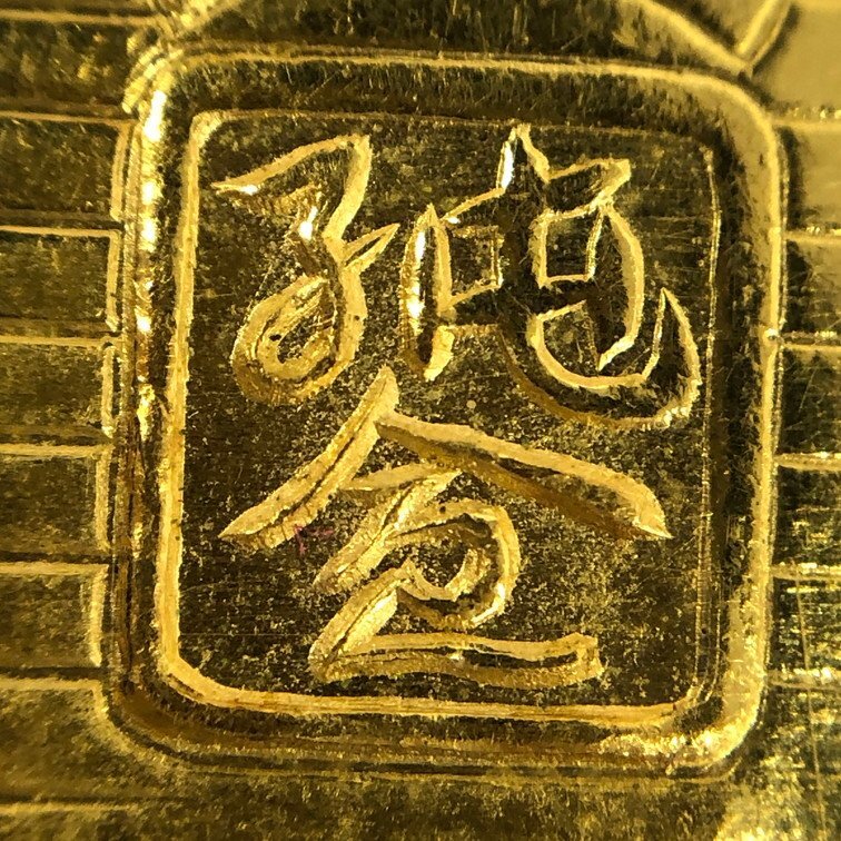 K24 純金小判 徳力 999刻印 総重量3.7g【CDAL7082】の画像5