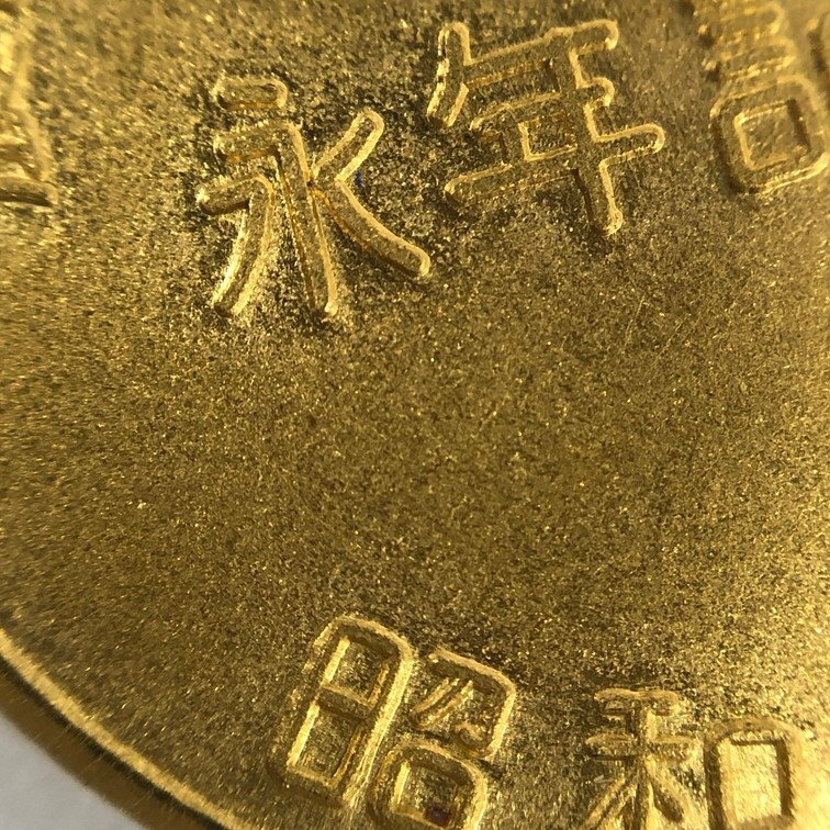 K24 純金メダル 永年記念 1000刻印 総重量6.4g【CDAI0007】の画像4