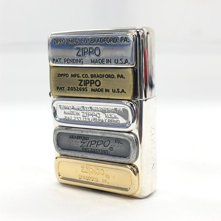 ZIPPO ジッポ ボトムプレート 2004年製 オイルライター lighter ボトムコード 箱付き【CDAP1065】の画像2