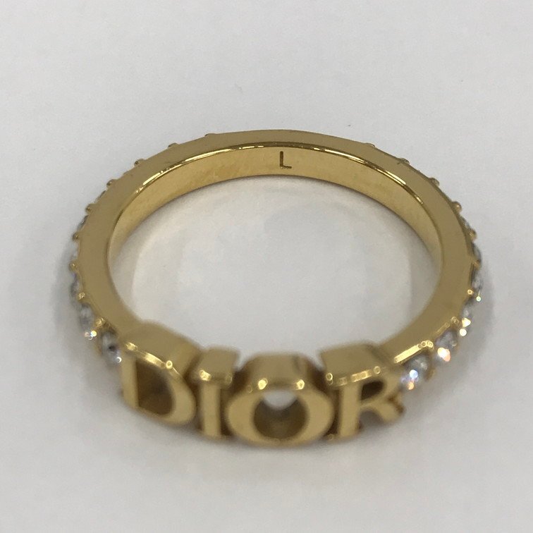 Christian Dior クリスチャンディオール リング ディオレボリューション L ゴールドカラー 13.5号【CDAP2023】の画像6