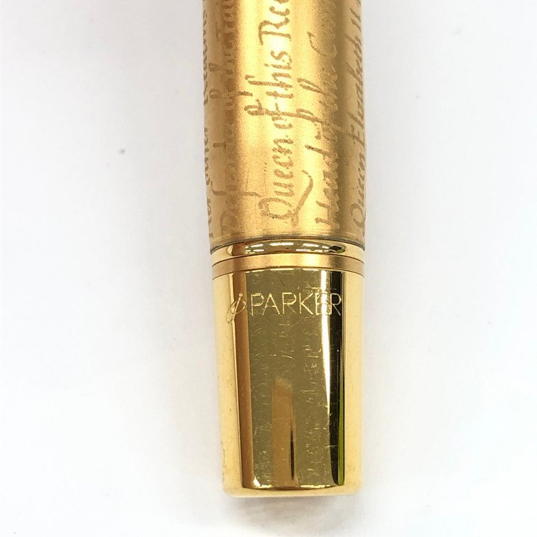 PARKER　パーカー　万年筆　 Duofold　Accession　Golden　Jubilee　2002　ペン先18K【CDAO6041】_画像7