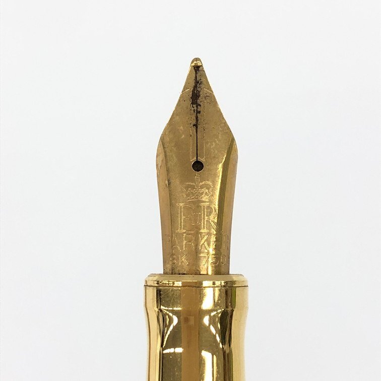 PARKER　パーカー　万年筆　 Duofold　Accession　Golden　Jubilee　2002　ペン先18K【CDAO6041】_画像2