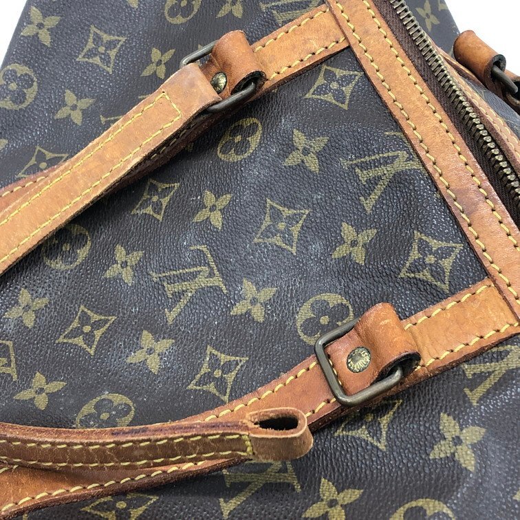 Louis Vuitton ルイヴィトン モノグラム サックスプール35 ボストンバッグ M41626 カデナ付き ジャンク【CDAP7071】の画像10