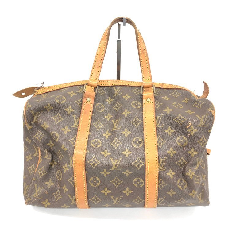 Louis Vuitton ルイヴィトン モノグラム サックスプール35 ボストンバッグ M41626 カデナ付き ジャンク【CDAP7071】の画像2