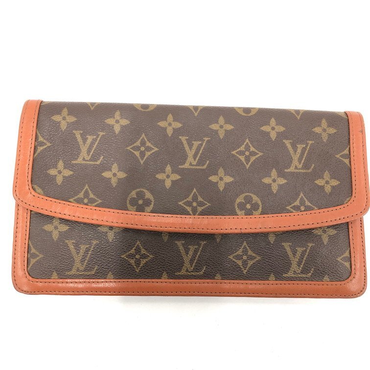 LOUIS VUITTON ルイヴィトン モノグラム ポシェットダムPM M51812 セカンドバッグ【CDAP3031】の画像1