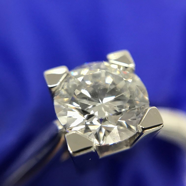 HARRY WINSTON ハリーウィンストン ダイヤ リング 7号 0.54ct Pt950 総重量4.5g【CDAS6039】の画像6