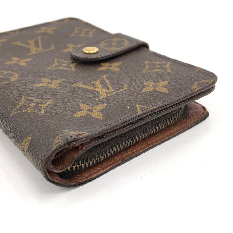 LOUIS VUITTON ルイヴィトン 財布 モノグラム ポルトパピエ・ジップ M61207/SP0939【CDAS3043】_画像4