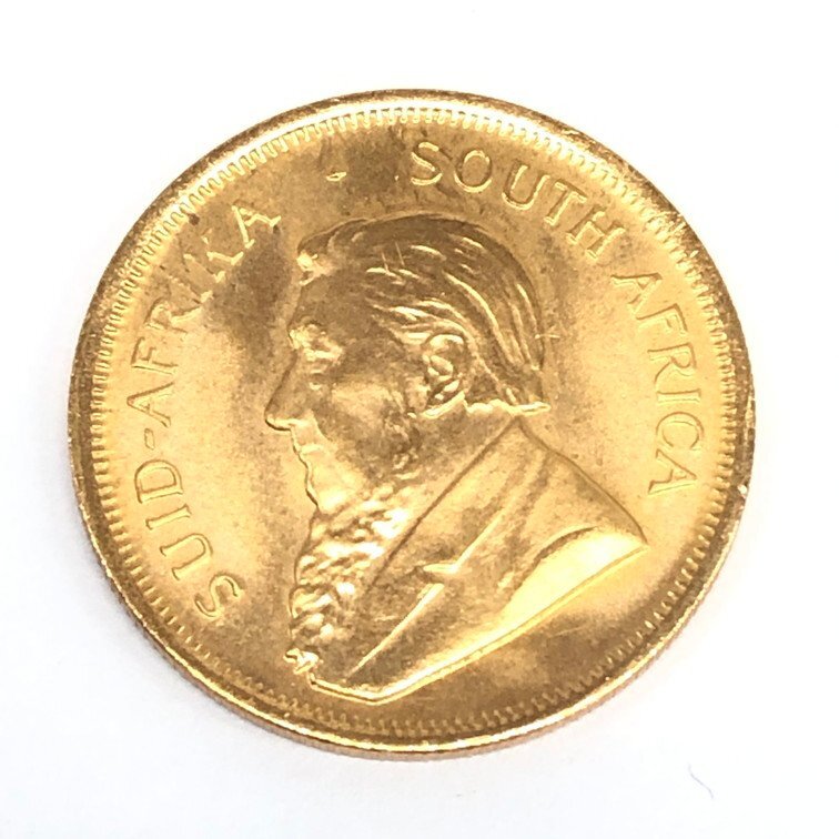 K22 南アフリカ クルーガーランド金貨 1/4oz 総重量8.5ｇ【CDAS7078】の画像2