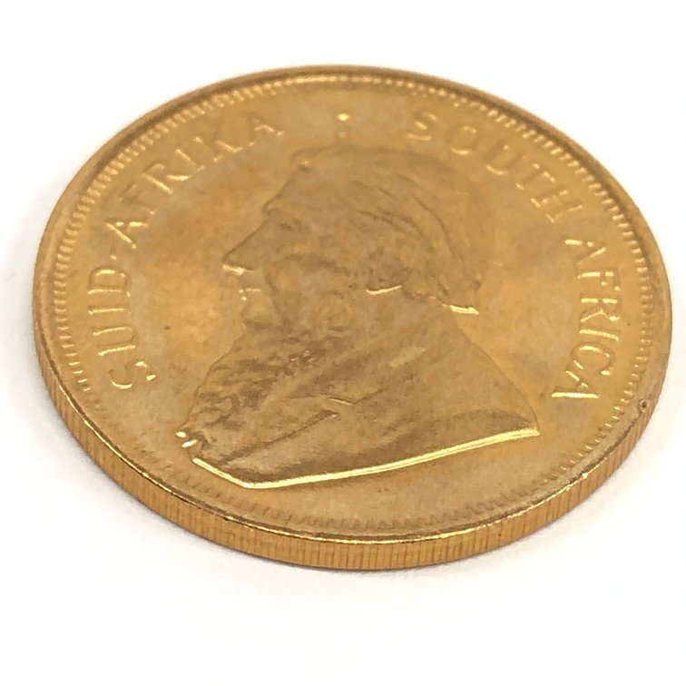 K22 南アフリカ クルーガーランド金貨 1/4oz 総重量8.5ｇ【CDAS7078】の画像7