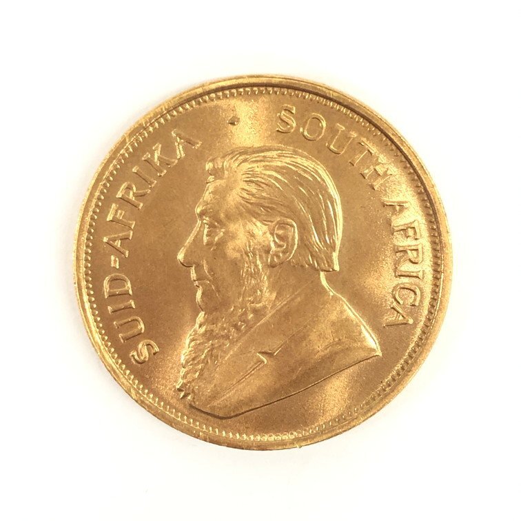 K22　南アフリカ共和国　クルーガーランド金貨　1oz　1975　総重量33.9g【CDAQ6032】_画像2
