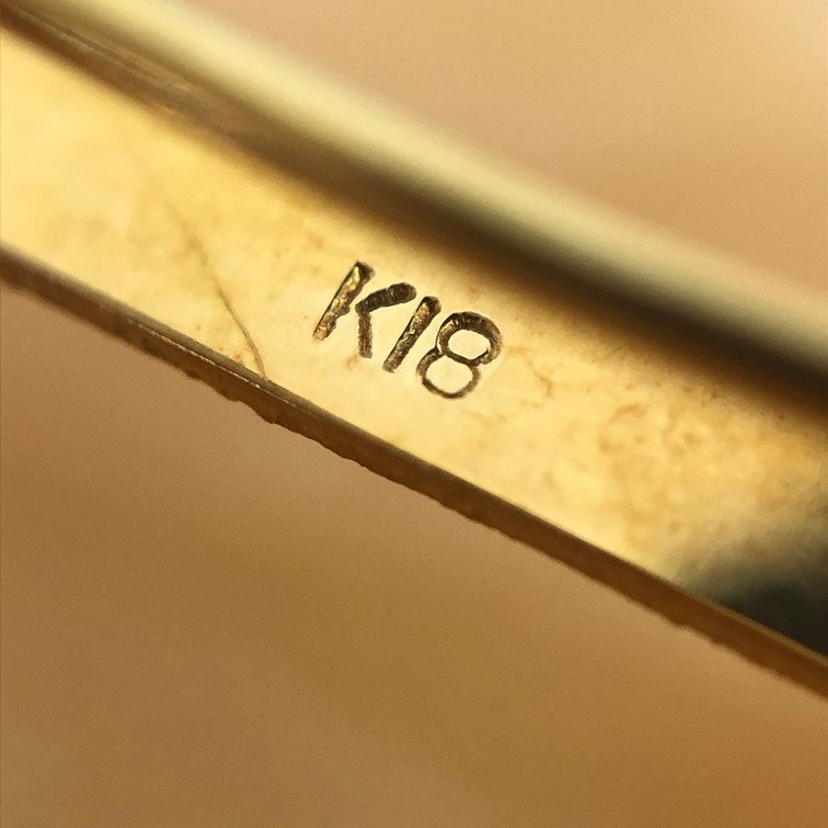 K18 カメオ ブローチ ペンダントトップ 総重量16.0ｇ【CDAS6007】の画像8