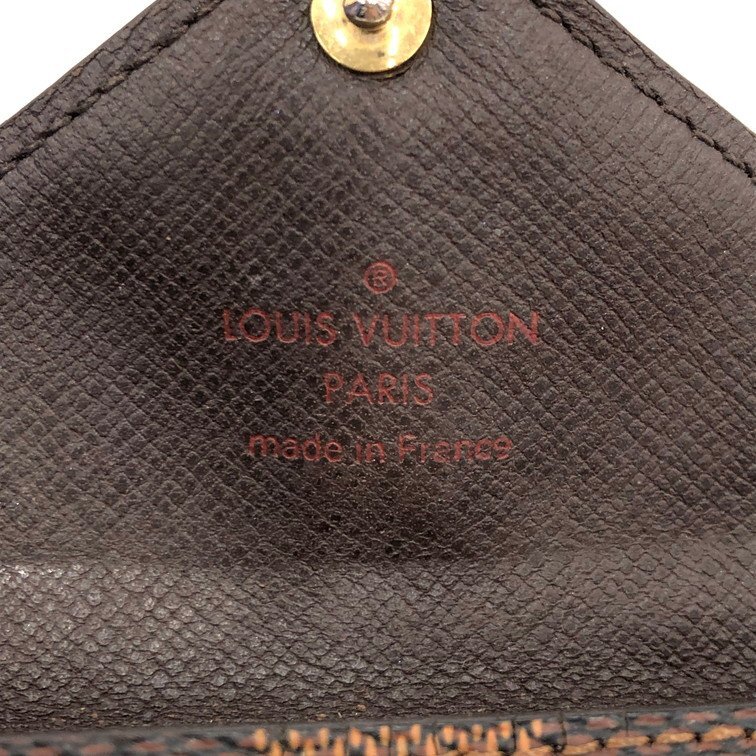 LOUIS VUITTON ルイヴィトン ダミエ ポルトフォイユ・オリガミコンパクト N63099/TR3172【CDAS3033】_画像7