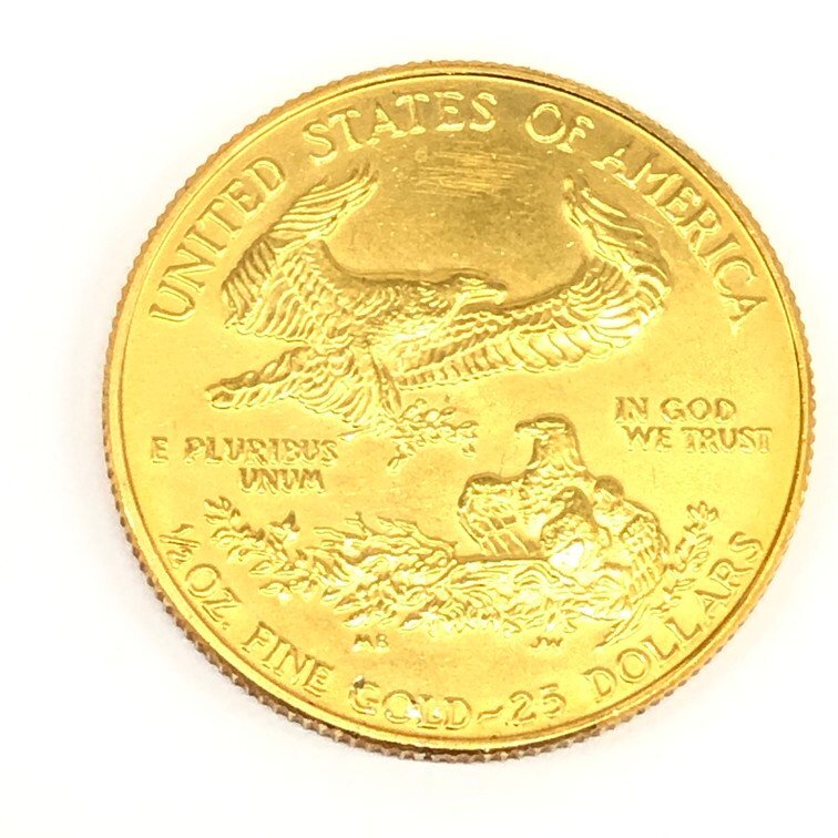 K22 アメリカ リバティ イーグル金貨 1/2oz 総重量16.9ｇ【CDAS7040】の画像1