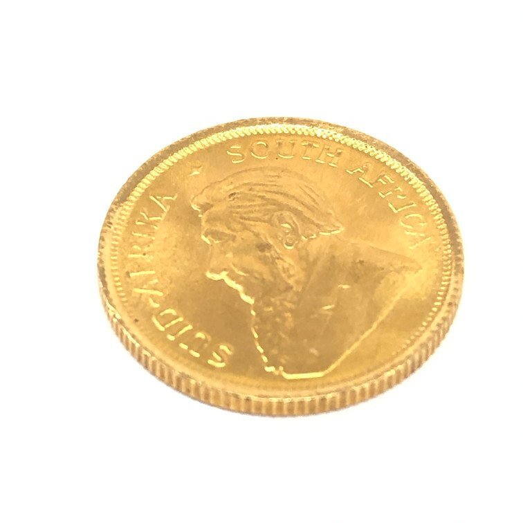 K22 南アフリカ クルーガーランド金貨 1/10oz 総重量3.4ｇ【CDAT7012】の画像7