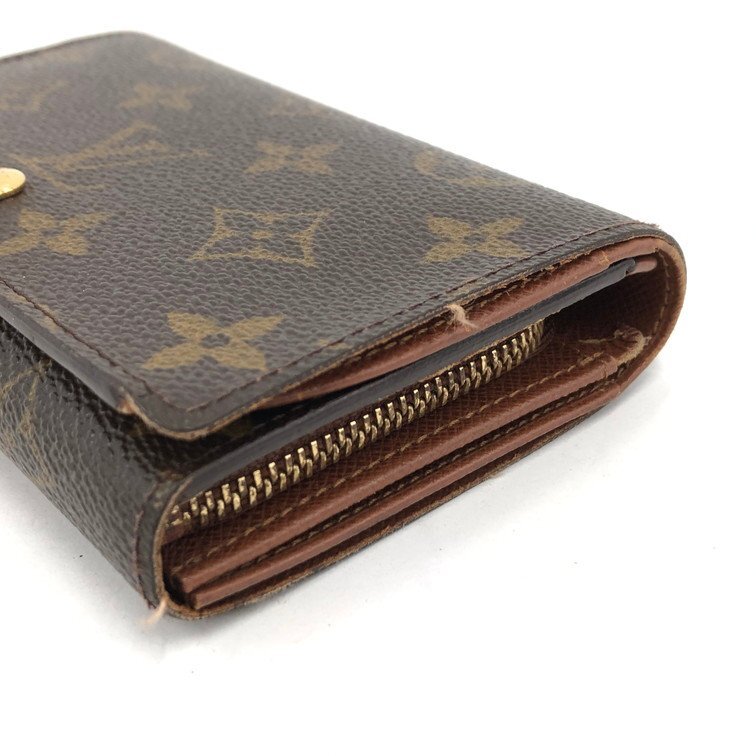 LOUIS VUITTON ルイヴィトン モノグラム ポルト モネ ビエ トレゾール M61730/RA0031【CDAS3051】の画像4