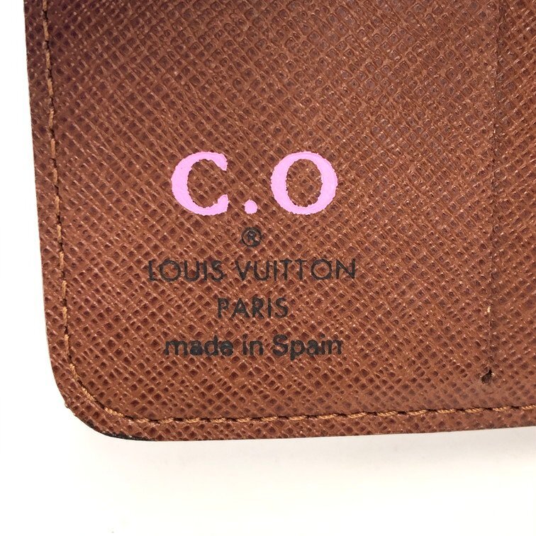 LOUIS VUITTON ルイヴィトン 財布 モノグラム コンパクトジップ M61667/CA1097【CDAS3037】_画像8