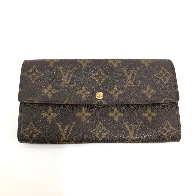 LOUIS VUITTON ルイヴィトン 財布 モノグラム ポルトフォイユ サラ M61734/MB0053【CDAS3031】の画像1