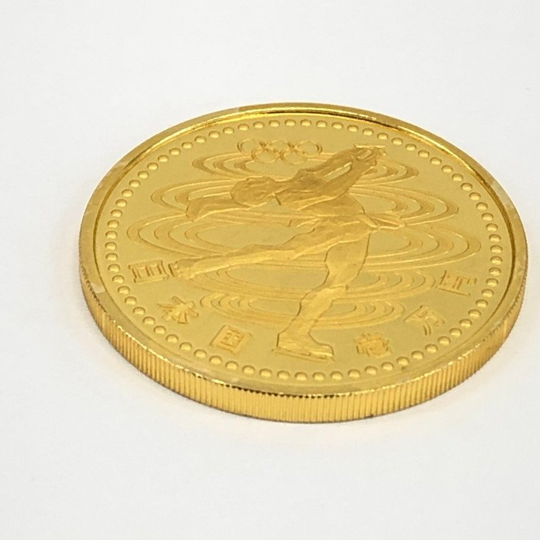 K24 長野オリンピック 1998年 壱万円 金貨 総重量15.6ｇ【CDAS7075】の画像6