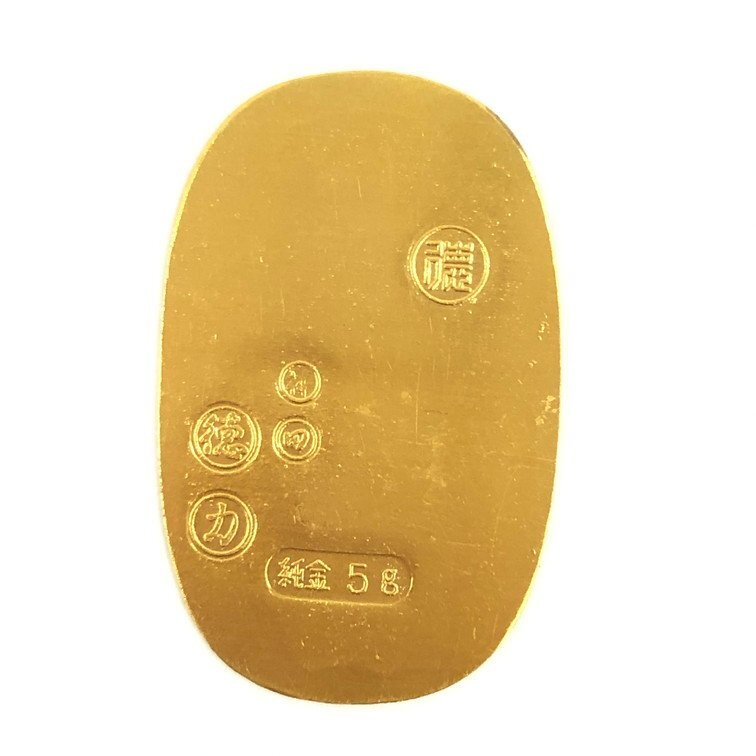 K24 оригинальный золотой маленький штамп добродетель сила полная масса 5.0g[CDAQ6015]