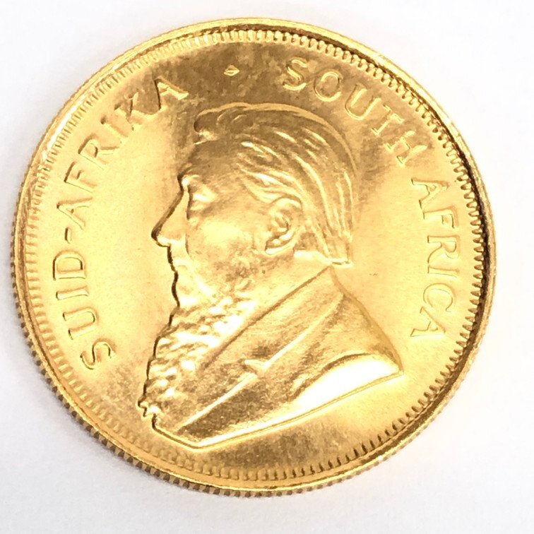 K22 南アフリカ クルーガーランド金貨 1/4oz 2点 おまとめ 総重量16.8ｇ【CDAS7039】の画像5