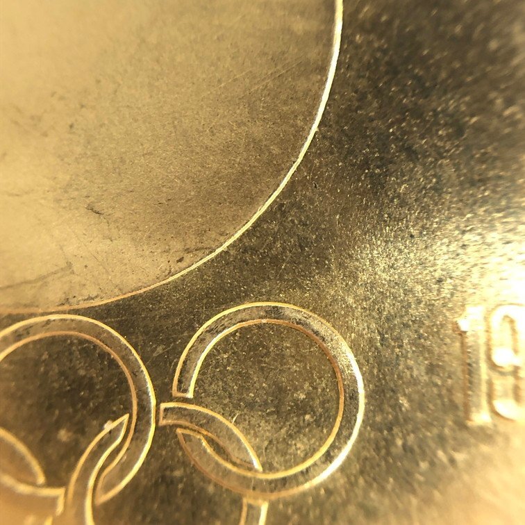 K18 オリンピック東京大会記念 1964年 メダル 総重量7.2ｇ【CDAS6033】の画像5