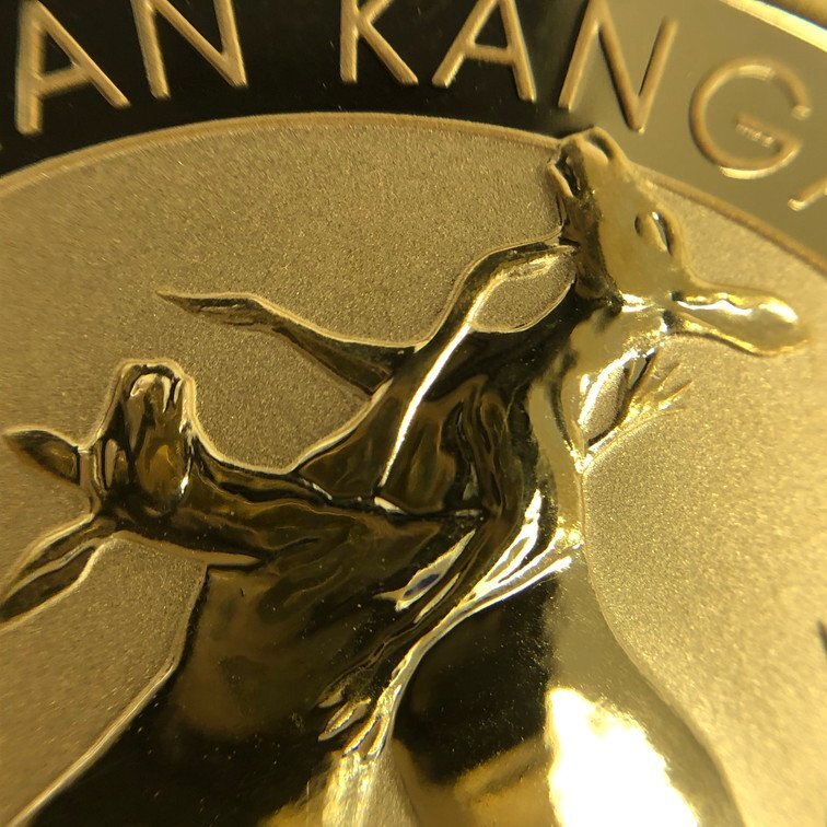 K24IG オーストラリア カンガルー金貨 1oz 総重量31.1ｇ【CDAS7043】の画像4