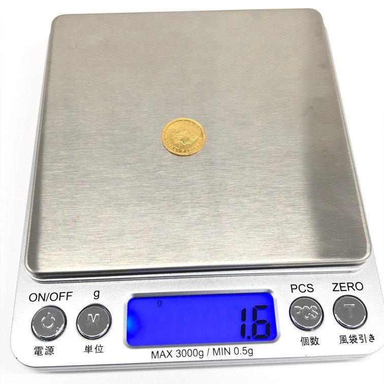 K22 ペルー 1/5 リーブラ金貨 総重量1.6ｇ【CDAS7053】の画像8
