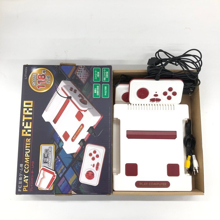  Super Famicom корпус полный комплект / LITHON Play компьютер retro / Famicom soft прекрасный тест ... др. . суммировать комплект [CDAT1020]