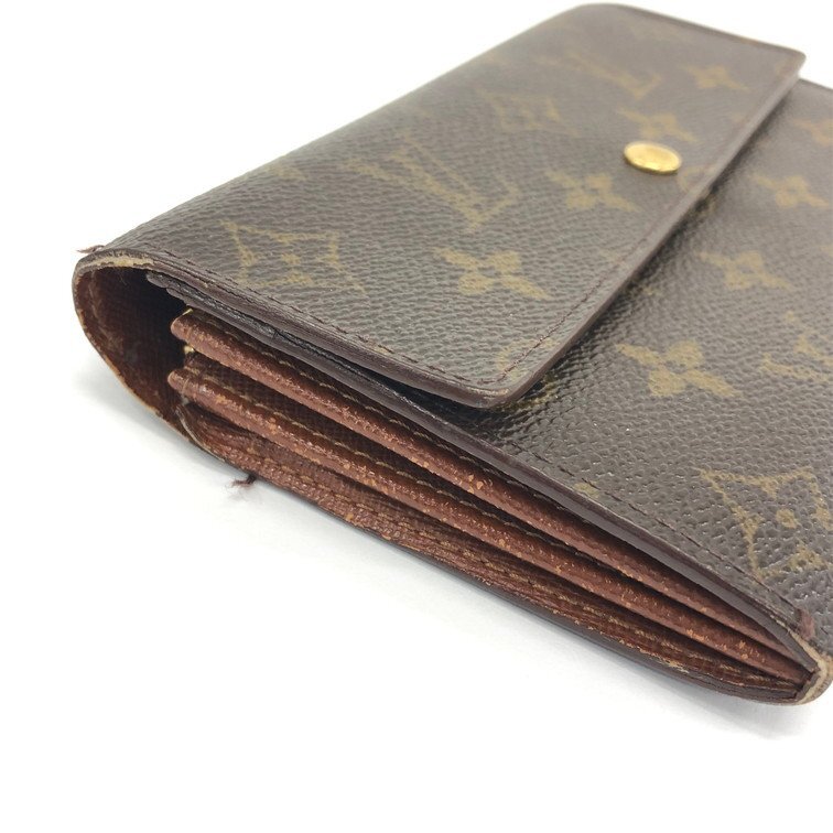 Louis Vuitton ルイヴィトン 長財布 モノグラム ポシェット ポルト モネ クレディ M61726/TH1929【CDAT7080】_画像3