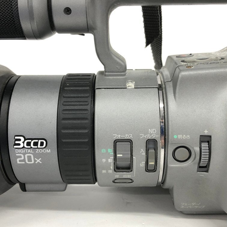SONY ソニー Digital Handycam 3CCD DCR-VX1000 デジタルビデオカメラレコーダー ケース付【CDAT1018】の画像6