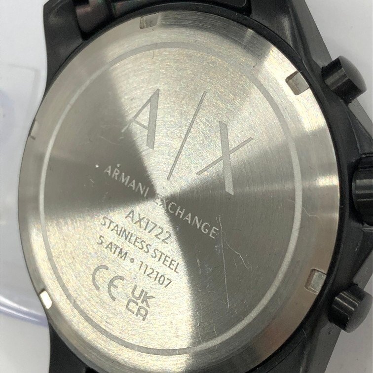 EMPORIO ARMANI エンポリオアルマーニ 腕時計 3点 おまとめ AR-0218/AX1722/AR-0225【CDAT3022】の画像6