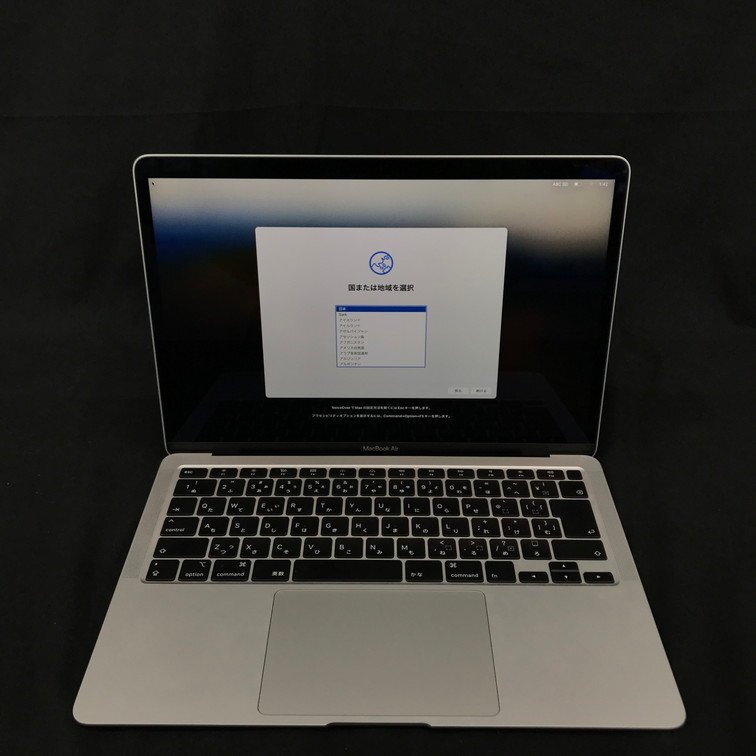 Apple MacBook Air Retina/13-inch/2020 A2179 8GB 512GB Sonoma シルバー 初期化済み【CDAU8029】の画像4