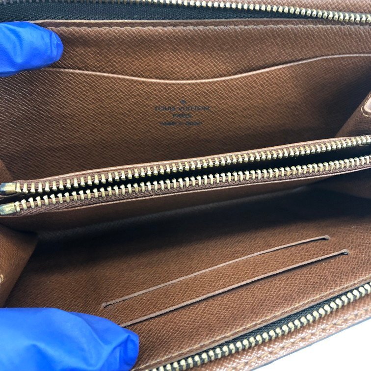 LOUIS VUITTON ルイ・ヴィトン モノグラム ポルトモネジップ M61727【CDAU7037】_画像5