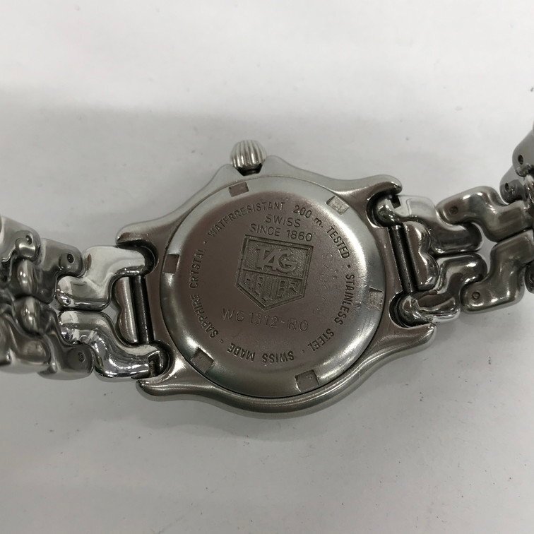 TAG Heuer タグホイヤー 腕時計 SS プロフェッショナル WG1312-RO 不動品【CDAV3050】の画像5
