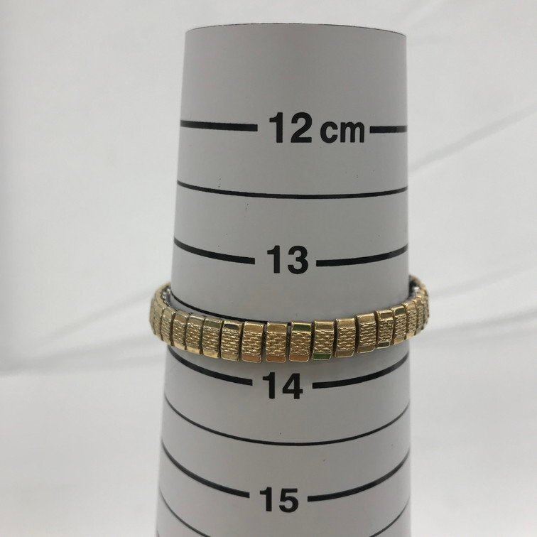 DEN RO 腕時計 金色 18K刻印 不動品 14.8g 2針【CDAV3010】の画像6